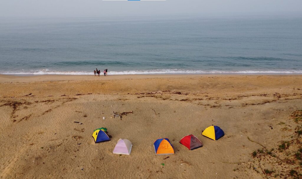 Beach Camping in Malvan