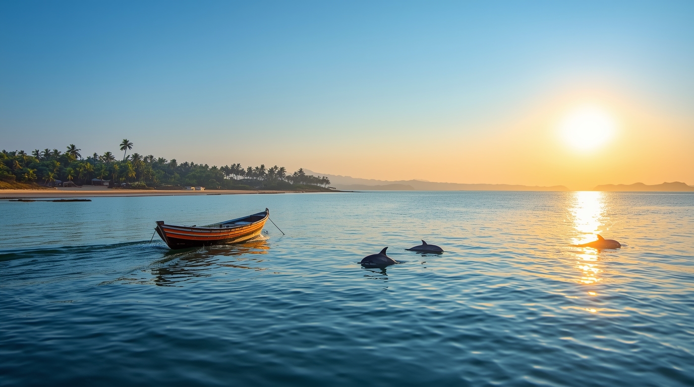 Dolphin Safari in Achara Malvan